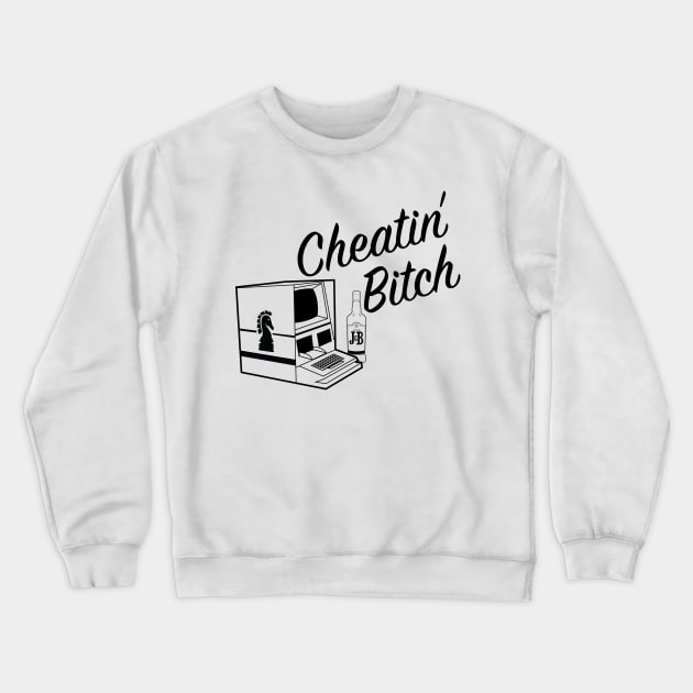 The Thing - MacReady's lament - Cheatin' bitch Crewneck Sweatshirt by fakebandshirts